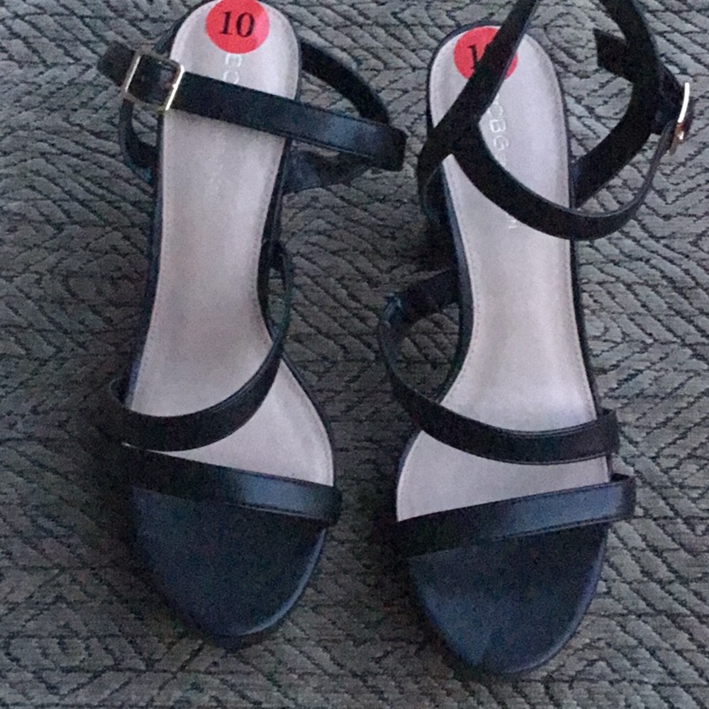 BCBG high heeled sandals
